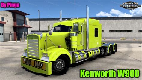 Kenworth W900 Interior V2 0 Edit By Pinga 1 46 X For ATS Kenworth