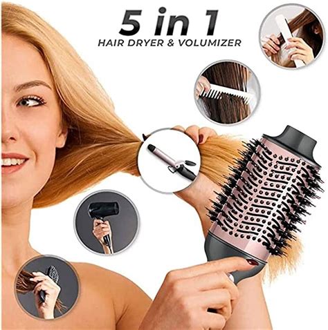 REBUNE RE W Hair Styler One Step Hair Dryer Professional Hot Brush W Power Quick