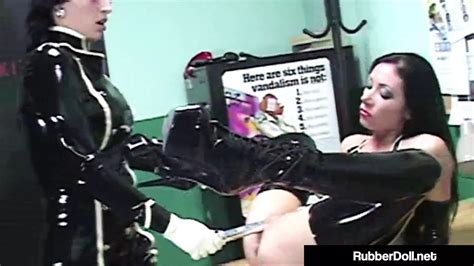 Queen Of Latex RubberDoll Bangs Babe Nadia Nitro XHamster