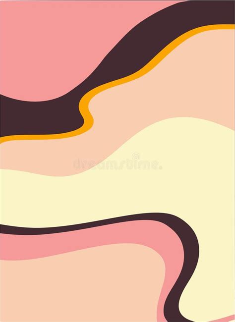 Abstract Modern Template With Nude Neutral Tones Stock Vector Illustration Of Spectrum