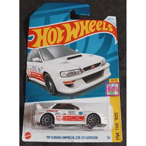 Hot Wheels Subaru Impreza B Sti Version Shopee Malaysia