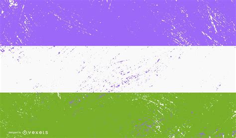 Descarga Vector De Bandera De Orgullo Gay Grunge