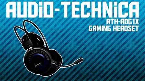 Audio Technica ADG1X Open Air High Fidelity Gaming Headset