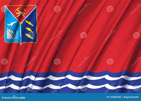 Magadan Flag Illustration Royalty-Free Cartoon | CartoonDealer.com ...