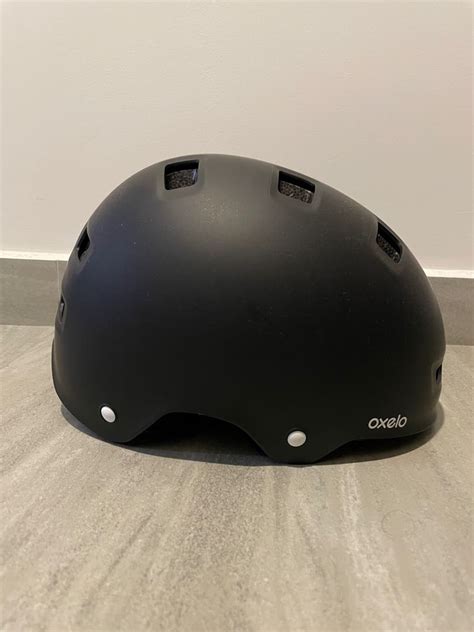 Oxelo Helmet, Sports Equipment, Bicycles & Parts, Parts & Accessories ...