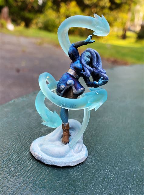 3d Print Of Ellie The Air Genasi Mage Air Genasi Wizard Sorcerer By Slapapow