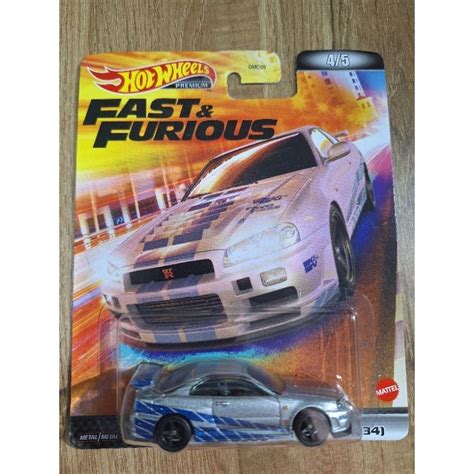 Hot Wheels Nissan Skyline R Gtr Fast And Furious Shopee Malaysia