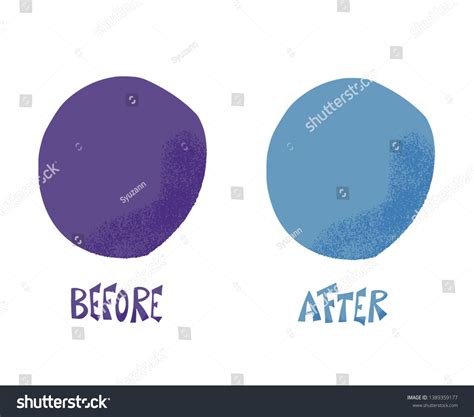 Before After Template Background Comparison Concept Stock Vector ...