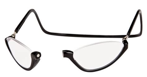 Clic Magnetic Reading Glasses Basic Black Opticalrooms