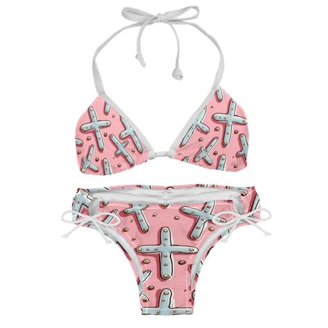 Mind Car Stylish Bikini Set With Detachable Sponge Adjustable Strap Pack One Piece