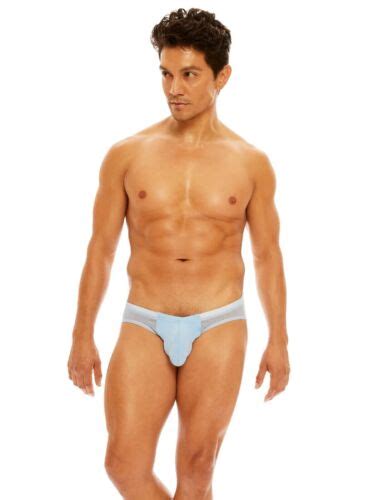 NWT N2N Bodywear B51 Men S Nitro X Mesh Bikini Mystic Blue Size Small EBay