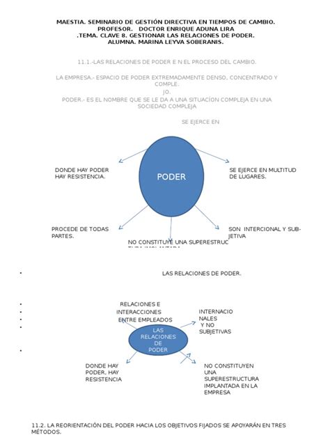 Clave 8 Gestionar Las Relaciones De Poderpptx