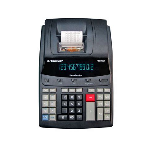 Calculadora De Mesa Procalc Pr T Digitos Impress O T Rmica