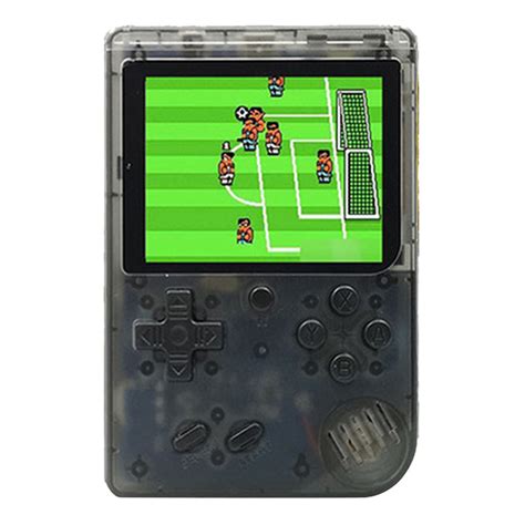 Coolbaby RS6A Retro Handheld Game Console Transparent Black
