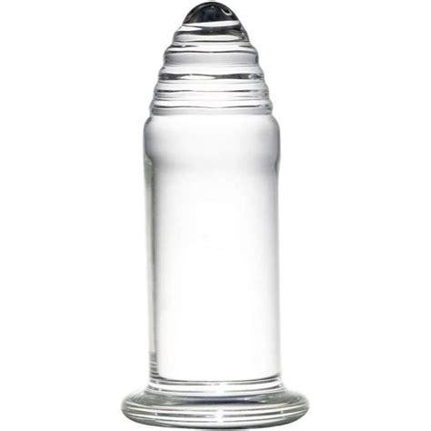 Cristal Transparent Anal Plug Couple Flirter Verre Adulte Jouet Vaginal G Spot Masturbation Gode