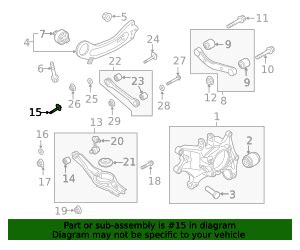 55260-2P000 - Lower Control Arm Adjust Bolt 2021-2024 Kia Sorento | Kia ...