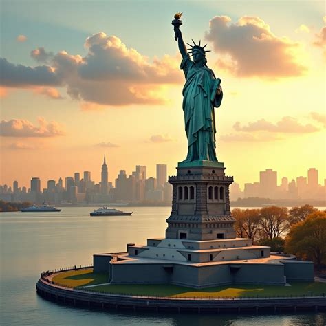 Statue Liberty Art A Digital Artists Perspective Online Art Workshops