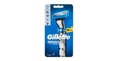Gillette Mach3 Turbo 3D Holicí strojky pro muže | ELNINO.CZ