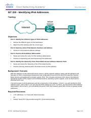 LAMBRECHT IST 220 ASSIGN IPv6 Docx IST 220 Identifying IPv6