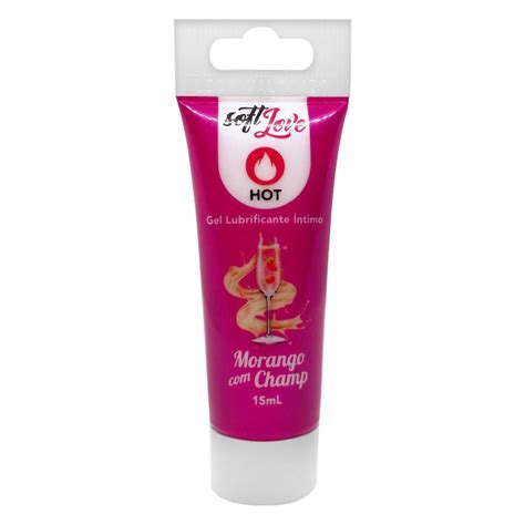 Gel Lubrificante íntimo Hot 15ml Soft Love