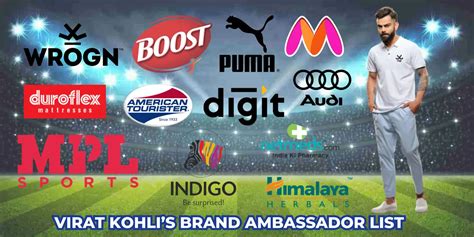 Virat Kohli Brand Ambassador List - How Many Brands Does Kohli Represent?