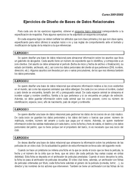 Ejercicios Bases De Datos Resueltos 6