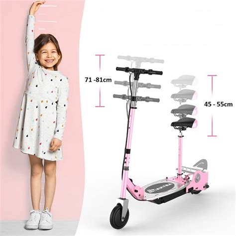 Junbaby Xe Scooter điện Có Ghế Cho Trẻ
