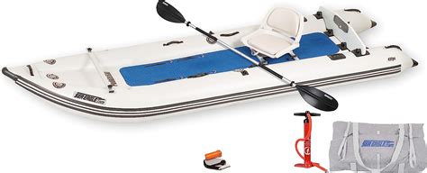 Sea Eagle 437ps Paddleski Inflatable 1 2 Person Catamaran