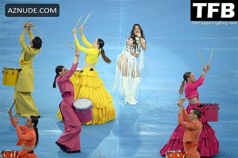 Camila Cabello Sexy Seen Flaunting Her Hot Curves During Her Performance At The Champions League