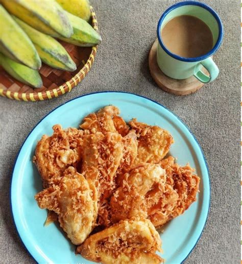 Simak Resep Pisang Goreng Pontianak Selai Srikaya Pakai Pisang Gepok