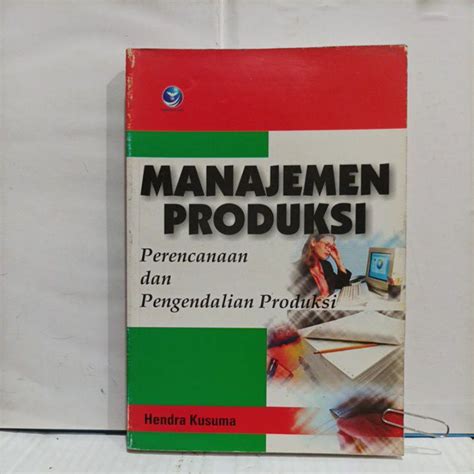 Jual Buku Manajemen Produksi Perencanaan Dan Pengendalian Produksi