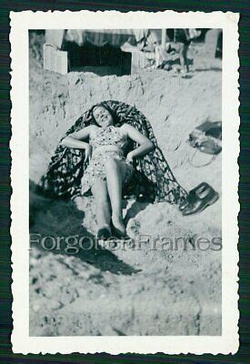 Foto hübsche BDM Mädchen im Badeanzug Bikini posiert am Strand SEXY GIRL Photo eBay