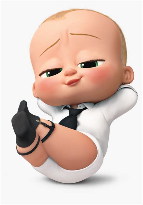 Boss Baby In A Suit And Tie