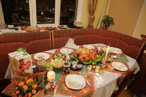 Красивый стол с едой дома (46 фото) - фото - картинки и рисунки ...