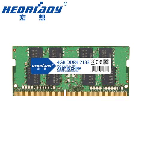 เมมโมรี่การ์ดโน้ตบุ๊ค4G DDR4 2133 PC4-2133รองรับการเชื่อมต่อสองทางรุ่น ...