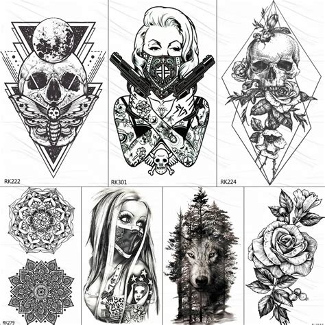 Временная татуировка принтером (Много фото!) - inkedink.ru