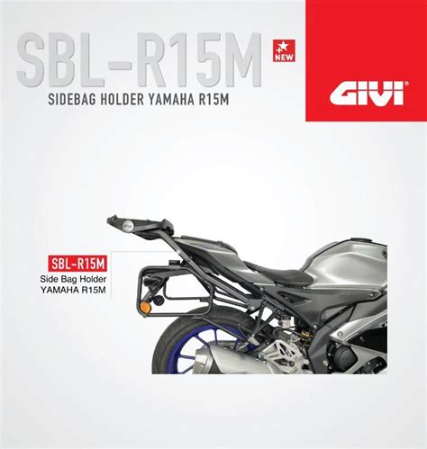 Yamaha R15m Top Box Rack Givi Sidebag Holder Not Included