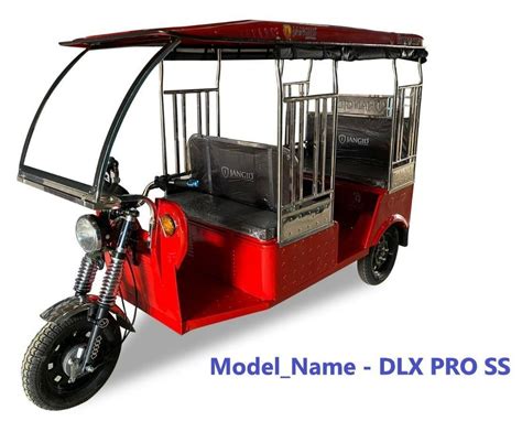 Jangid Dlx Electric Rickshaw At Rs E Rickshaw In Raipur Id