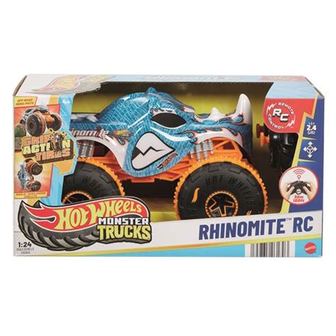 Veículo Hot Wheels Monster Trucks Rhinomite RC 1 24 Mattel Outros Veículos Compra na Fnac pt