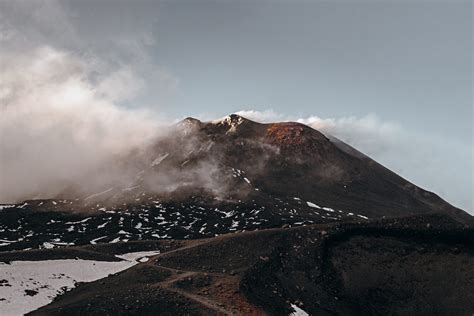 Mount Etna Tallest Volcano In Europe