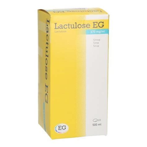 Lactulose Eg Sirop 500ml Apotheek Peeters Oudsbergen Nv