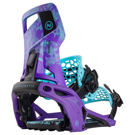 Nidecker Supermatic Snowboard Bindings 2025 | Absolute-Snow