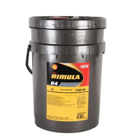 Моторно масло SHELL RIMULA R4 X 15W40 20 литра