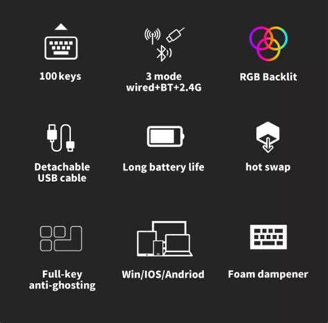 Royal Kludge Rk Rgb Hot Swap Mode