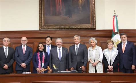 Reuni N De Amlo Con Ministros De La Suprema Corte De Justicia