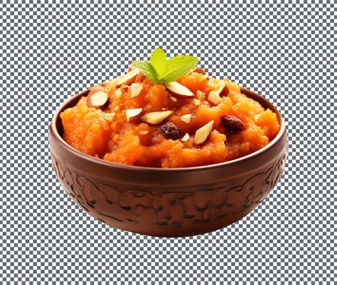 Premium Psd Gajar Ka Halwa Isolated On Transparent Background