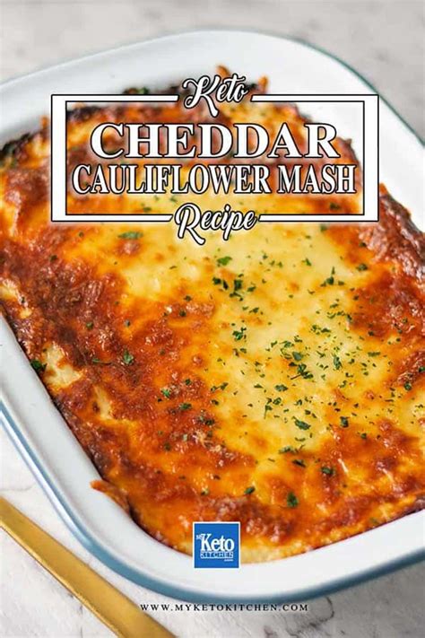 Keto Cauliflower Cheese Mash 3 Ingredients