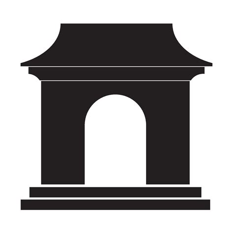 Portón Icono Logo Vector Diseño Modelo 37204318 Vector En Vecteezy