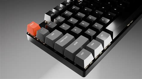 artstation keyboard  model high poly