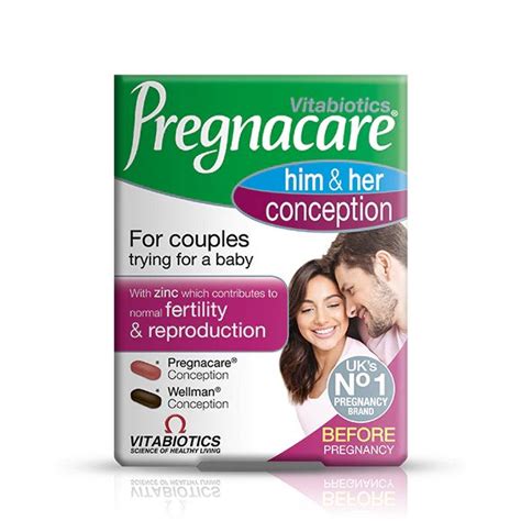 Vitabiotics Pregnacare 維百萊 備孕 英國孕前 維他命 男女版 健康及營養品 保健食品 維他命及補充品在旋轉拍賣